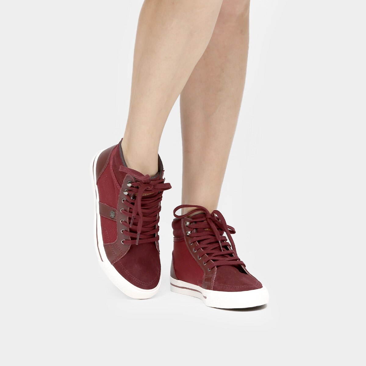 tenis colcci vinho