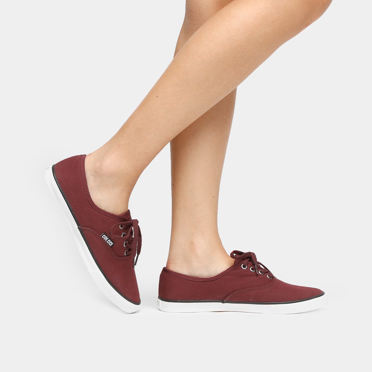 tenis colcci vinho
