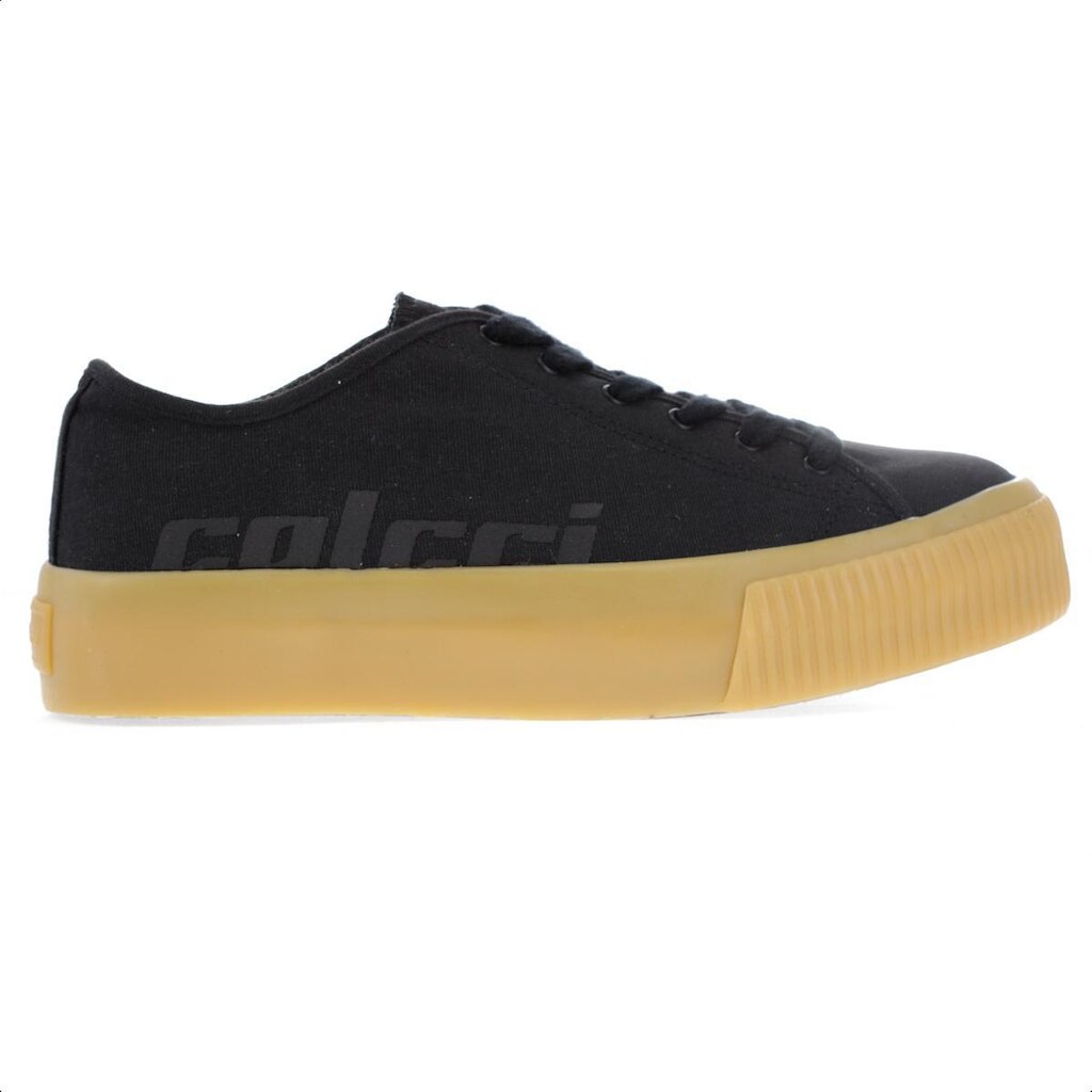 Tênis Colcci Luzon Preto e Marrom - Feminino