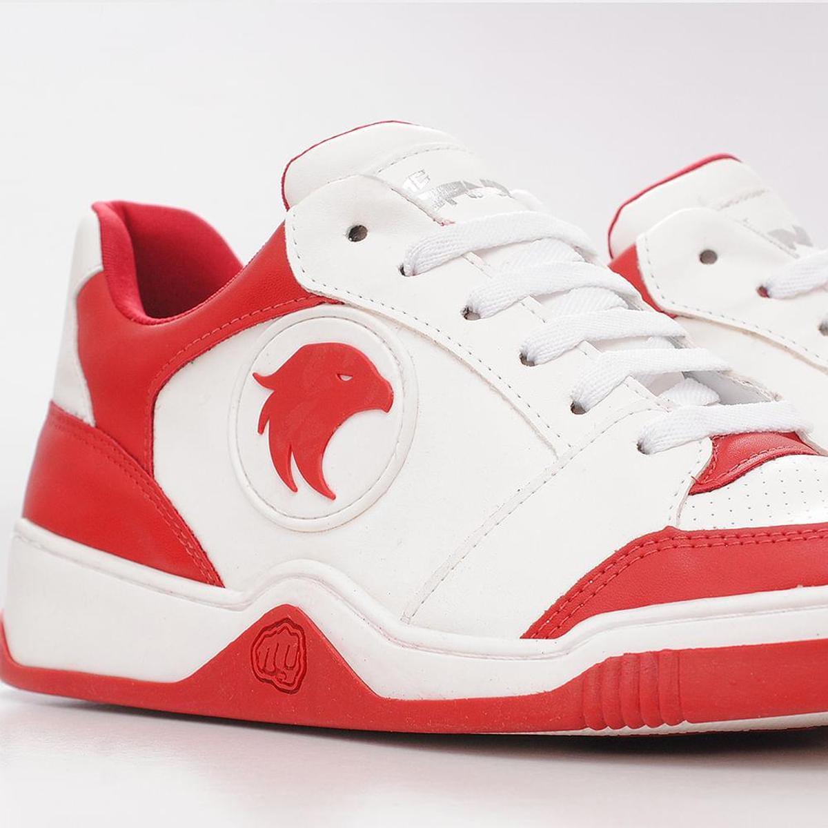 Tênis Collab Mc Daniel Hardcorefootwear 80311 Confort Vermelho