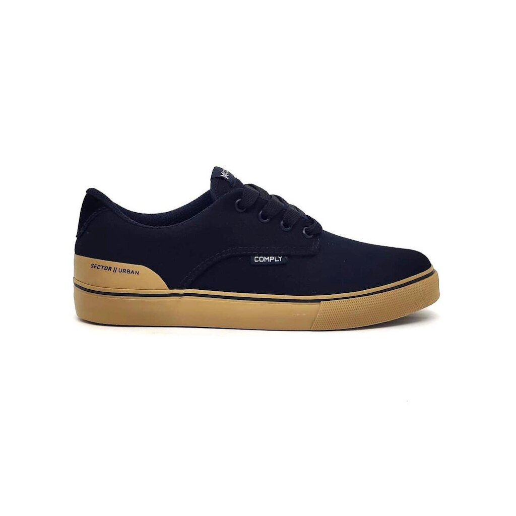 Tênis Comply Sector Masculino Preto/Natural - 39267