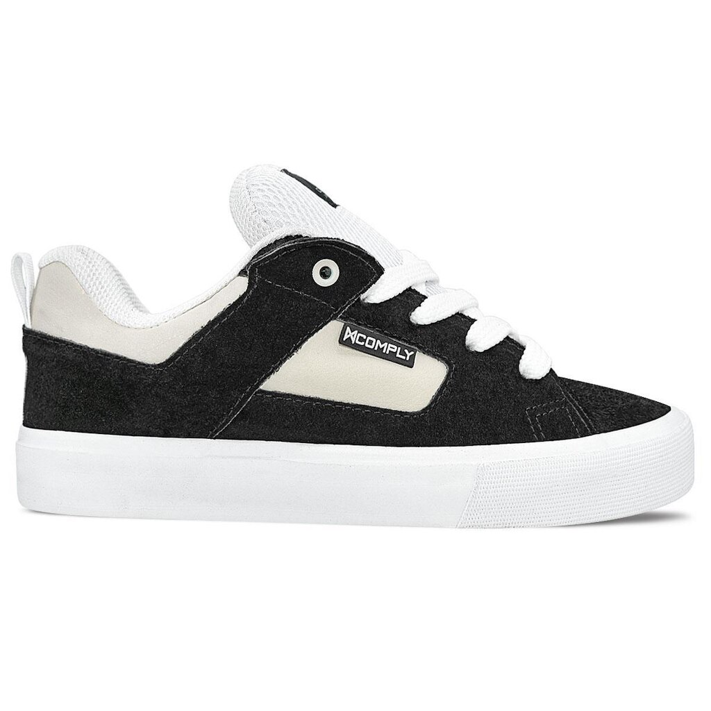 Tênis Comply Unissex Camurça Archer | Branco