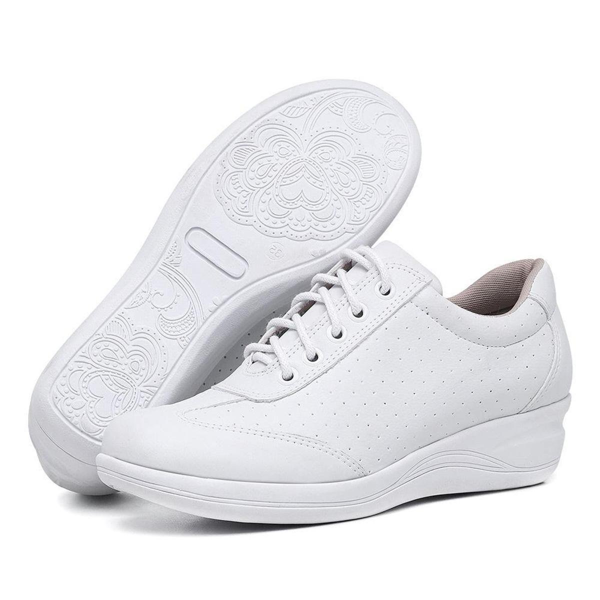 Tenis Confort Ortopedico com Cadarço Salto Anabela Feminino é ruim? Tenis Confort Ortopedico com Cadarço Salto Anabela Feminino é boa?