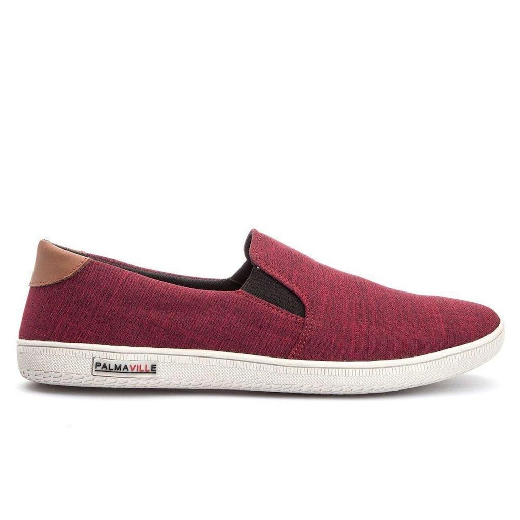 Tênis Confortável Vermelho Branco