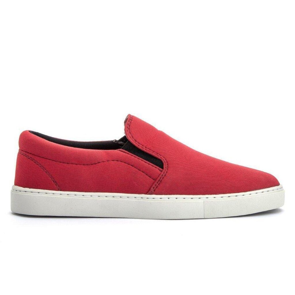 Tênis Confortavel Vermelho e Branco