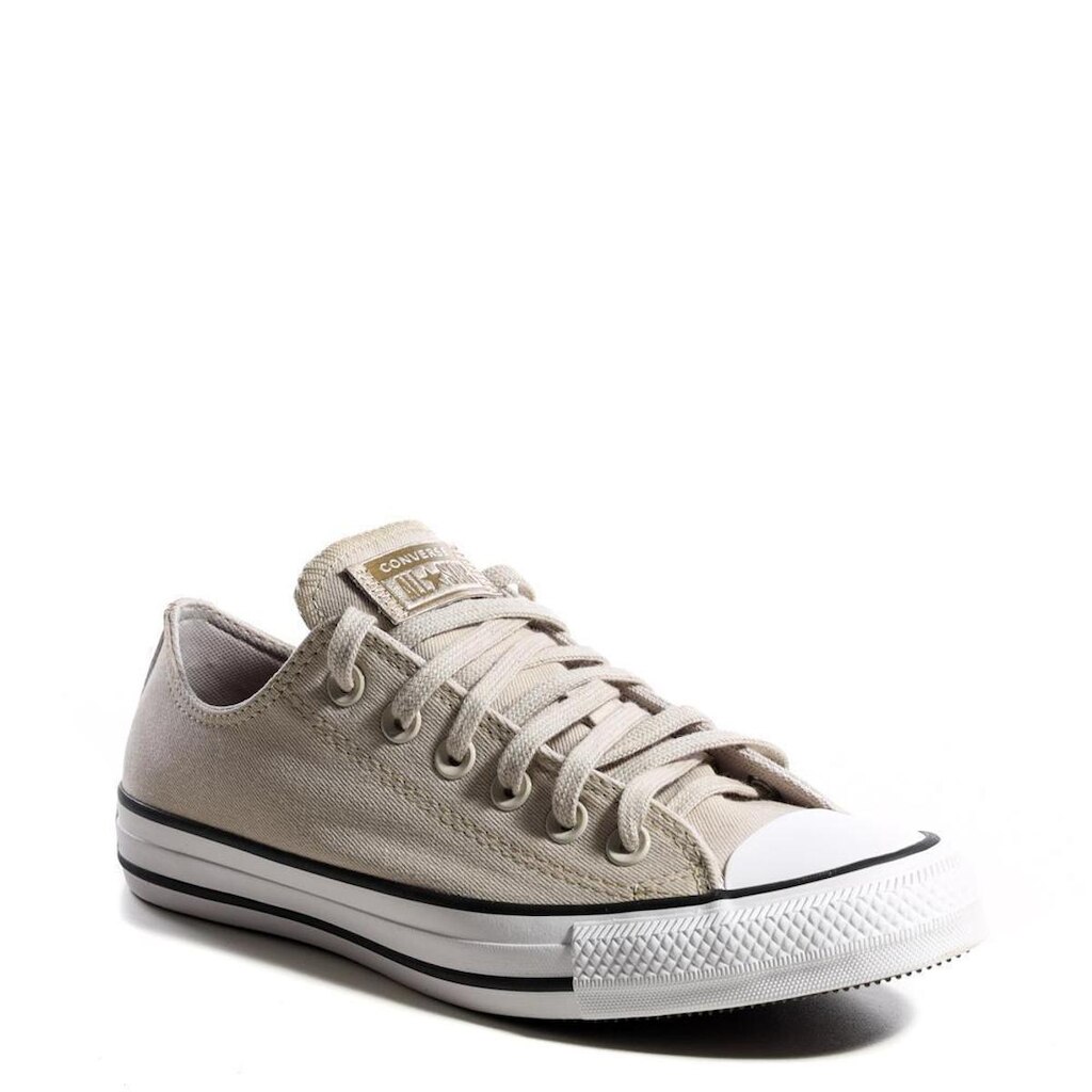 Tênis Converse All Star Bege Cano Baixo