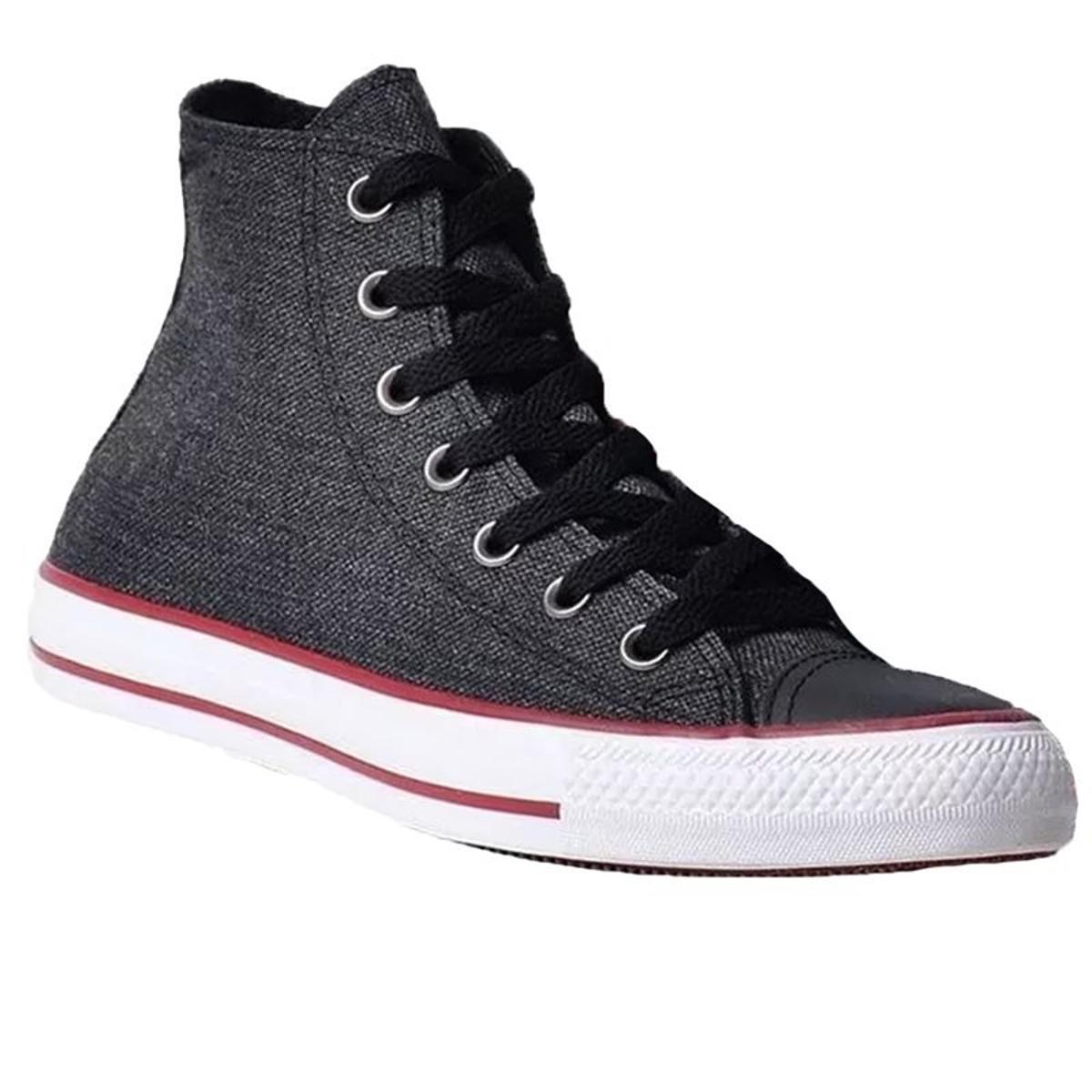 Tenis All Star Converse Chuck Taylor Cano Alto Preto 37 em Promoção |  Ofertas na Americanas