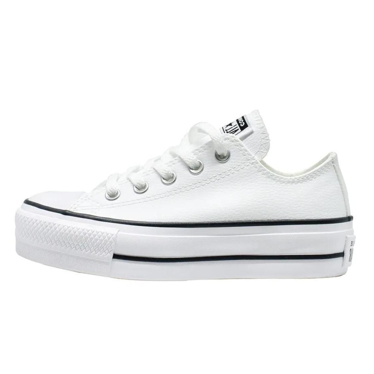 Tenis Converse All Star Chuck Taylor Plataforma - CT09830001 - Branco ...