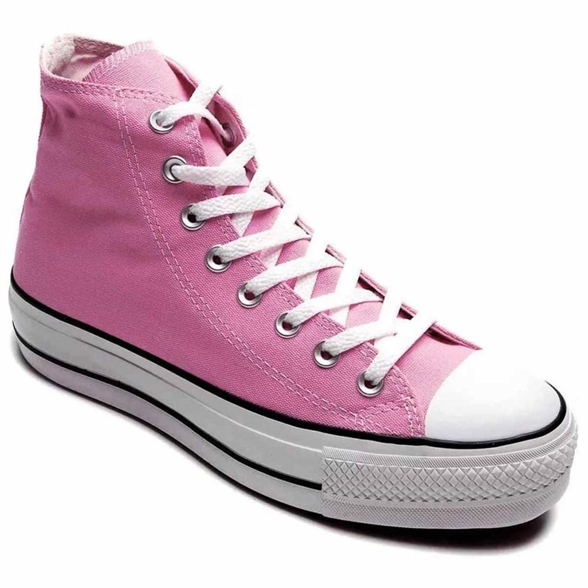 Tênis Converse All Star Chuck Taylor Platform Feminino - Rosa | Netshoes