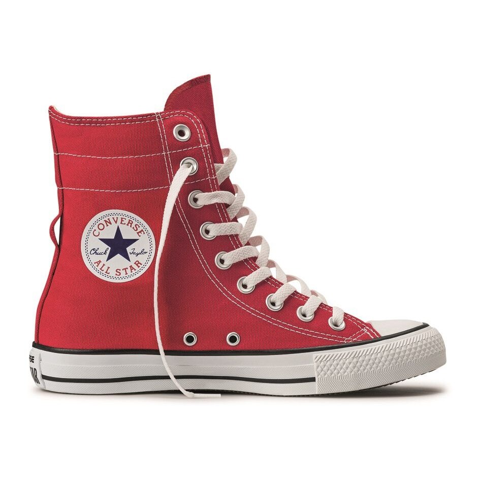 all star cano alto vermelho netshoes