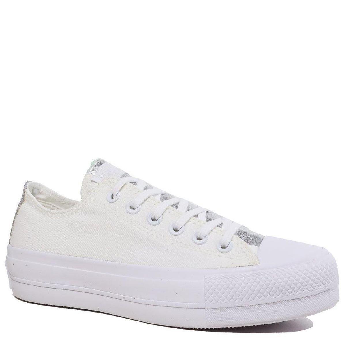 converse flatform branco