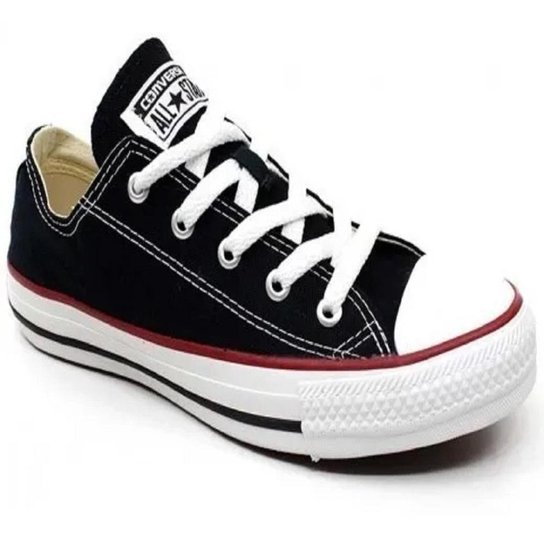 Tênis Converse All Star Moda Estilo Conforto Casual - Preto Menor preço em Tênis Converse All Star Moda Estilo Conforto Casual - Preto