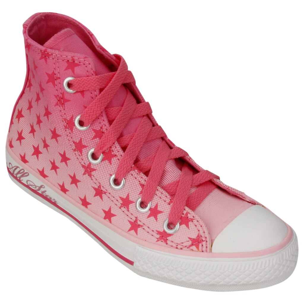 Tênis Converse ALL STAR Print Gradient Stars Hi Infantil