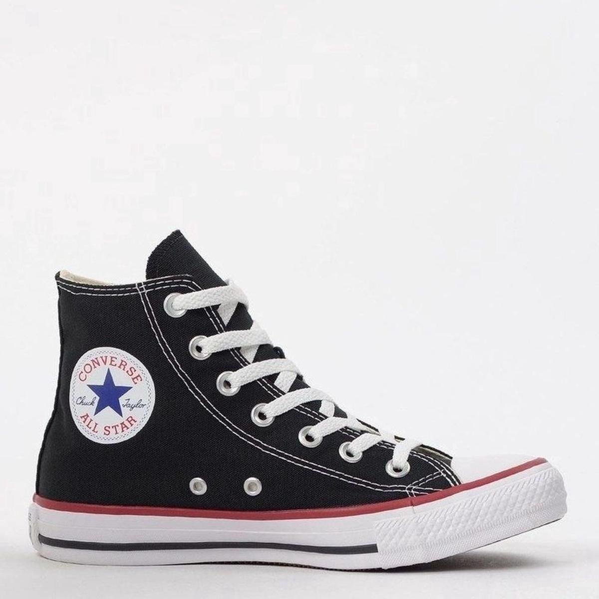 Tenis Converse Chuck Taylor All Star Cano Alto - Preto | Netshoes