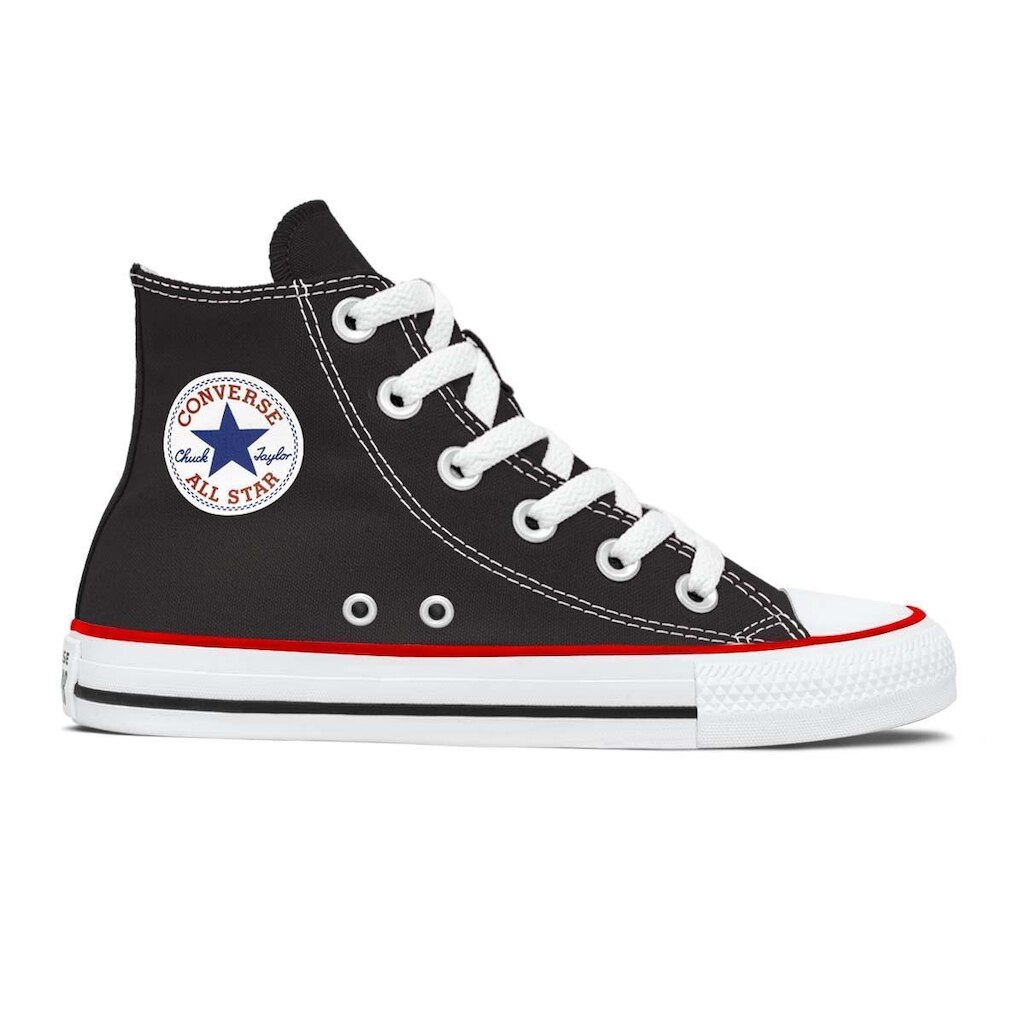 Tênis Converse Chuck Taylor All Star High Infantil | Preto Branco