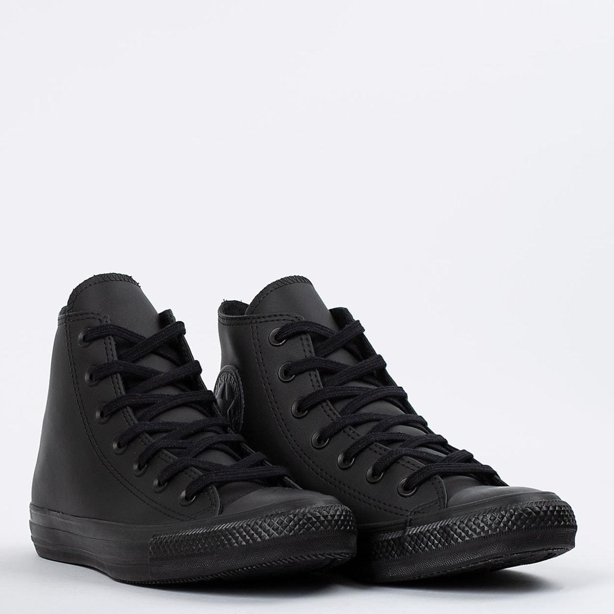 converse monochrome preto