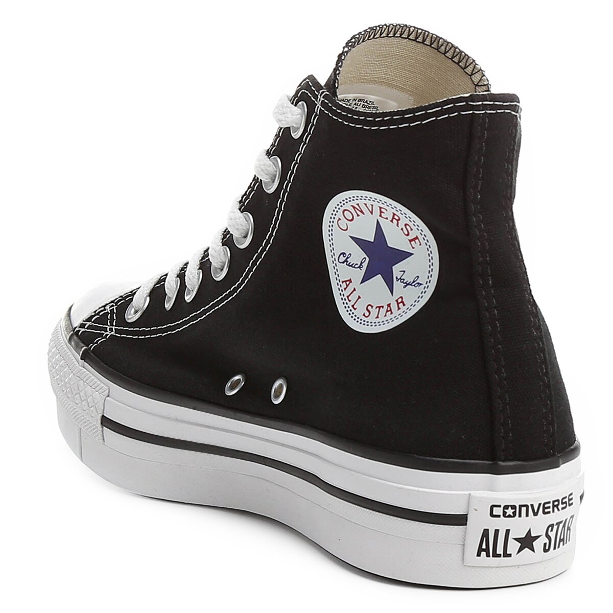 Tênis Converse Chuck Taylor All Star Platform Hi - Preto | Netshoes