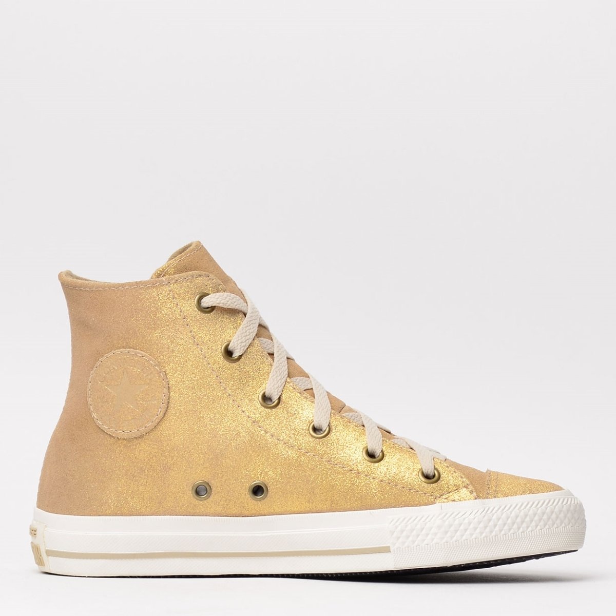 tenis converse dourado