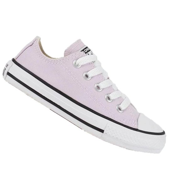 Tênis Converse Infantil All Star CT OX Seasonal Lilás Menina - Roxo Menor preço em Tênis Converse Infantil All Star CT OX Seasonal Lilás Menina - Roxo
