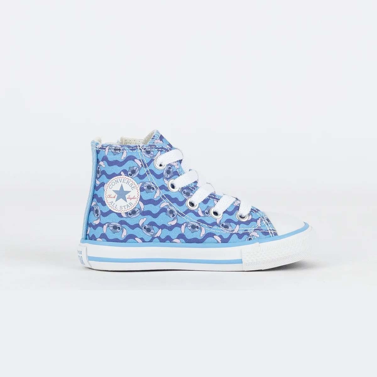 Tênis Converse Kids Chuck Taylor All Star Side Zip Hi Lilo