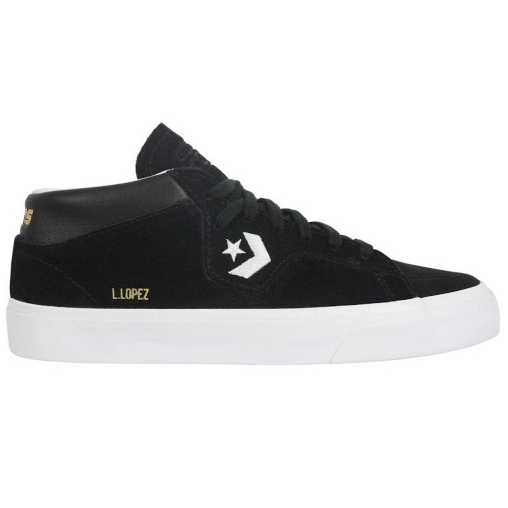 Tênis Converse Louie Lopez Pro Mid Black Black Wh