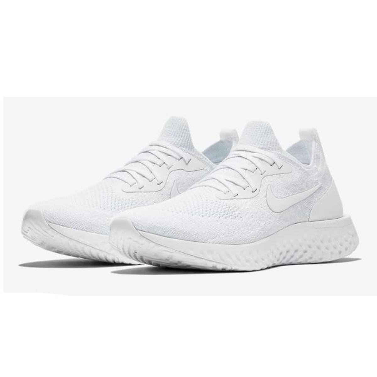 Tenis Corrida Epic React Flyknit Branco Netshoes