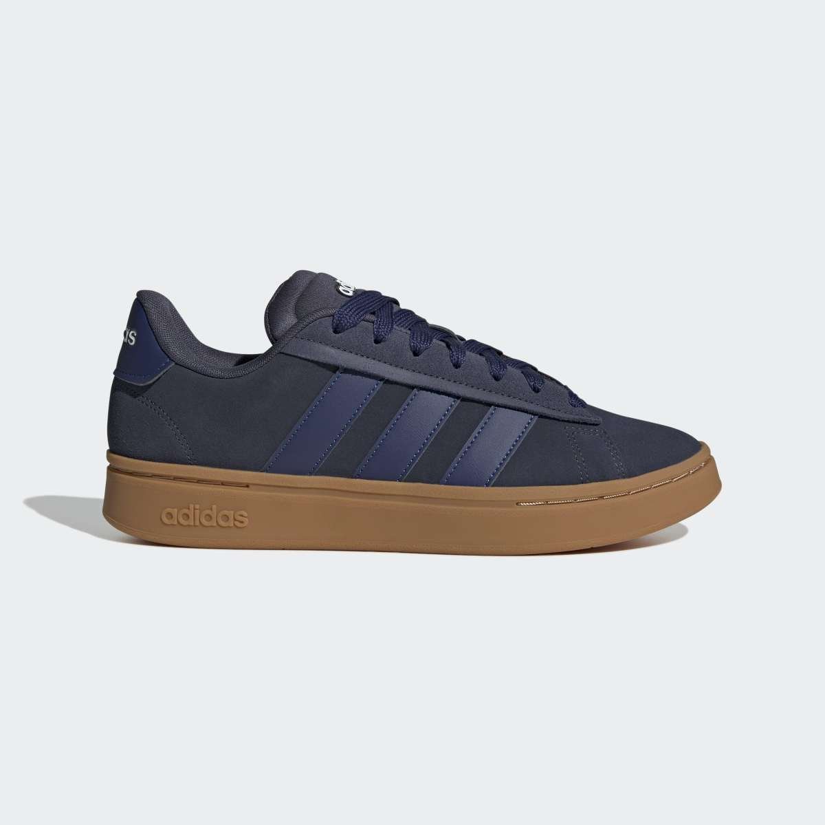 Tênis Couro Adidas Grand Court Alpha Masculino Menor preço em Tênis Couro Adidas Grand Court Alpha Masculino