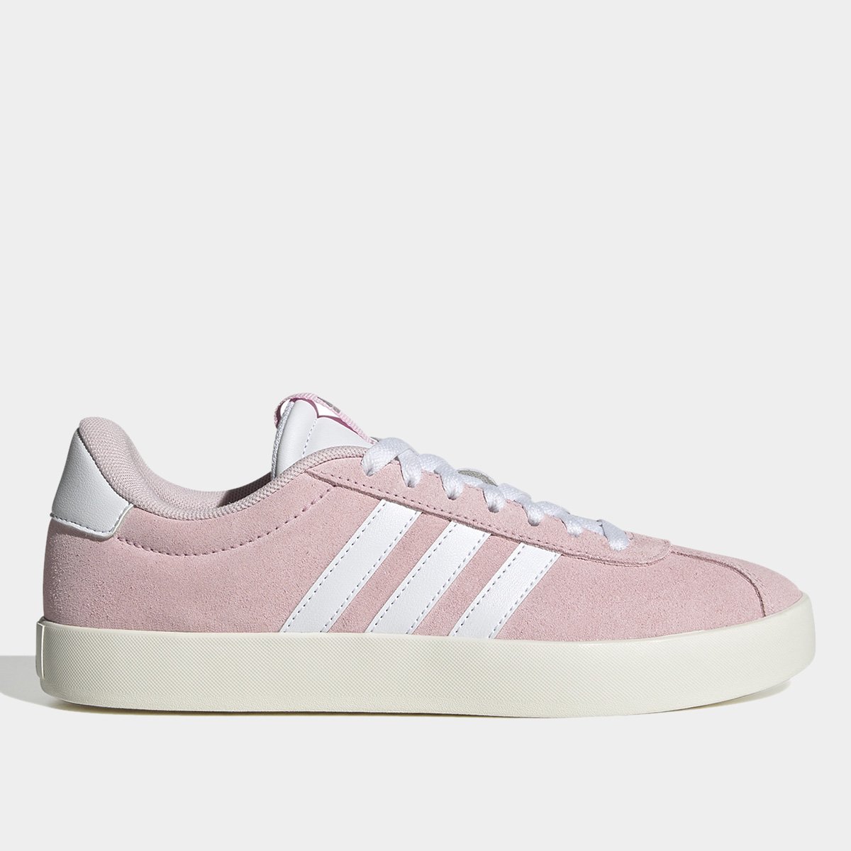 Tênis Couro Adidas Vl Court 3 0 Feminino Menor preço em Tênis Couro Adidas Vl Court 3 0 Feminino