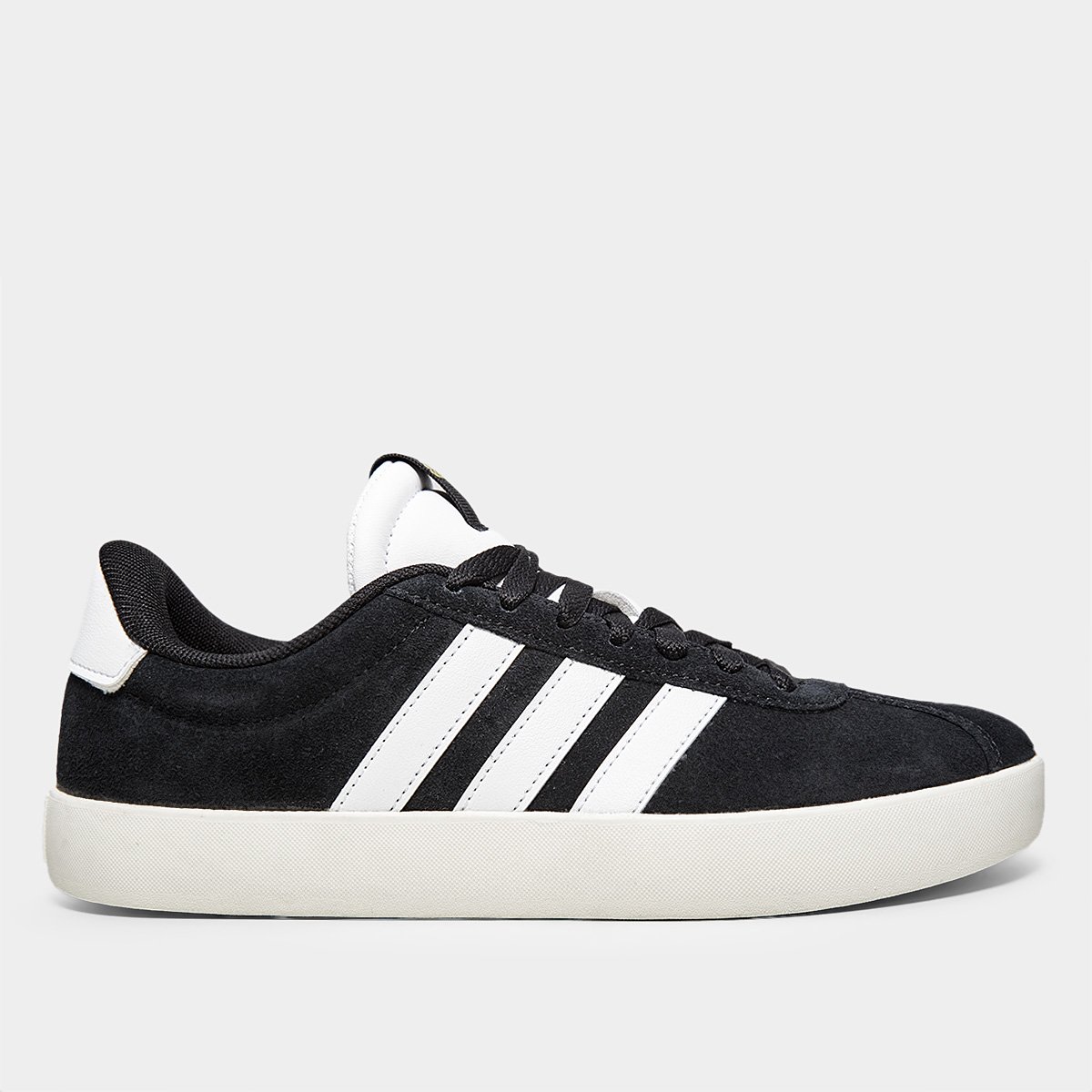 Tênis Couro Adidas VL Court 3.0 Feminino Menor preço em Tênis Couro Adidas VL Court 3.0 Feminino