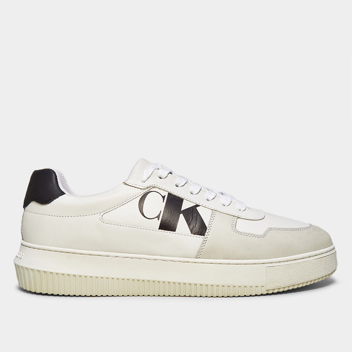 Tênis Couro Calvin Klein Chunky Full Masculino Menor preço em Tênis Couro Calvin Klein Chunky Full Masculino