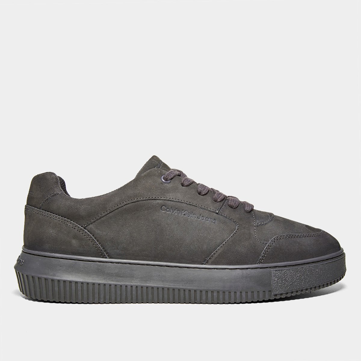 Tênis Couro Calvin Klein Chunky Unicolor Masculino Menor preço em Tênis Couro Calvin Klein Chunky Unicolor Masculino