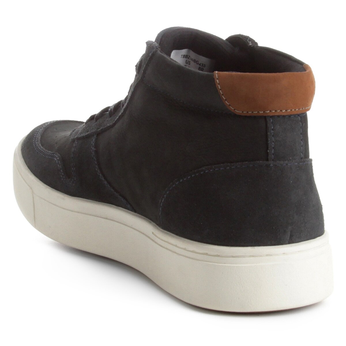 Tênis Couro Cano Alto Timberland Midtown Masculina - Preto | Netshoes