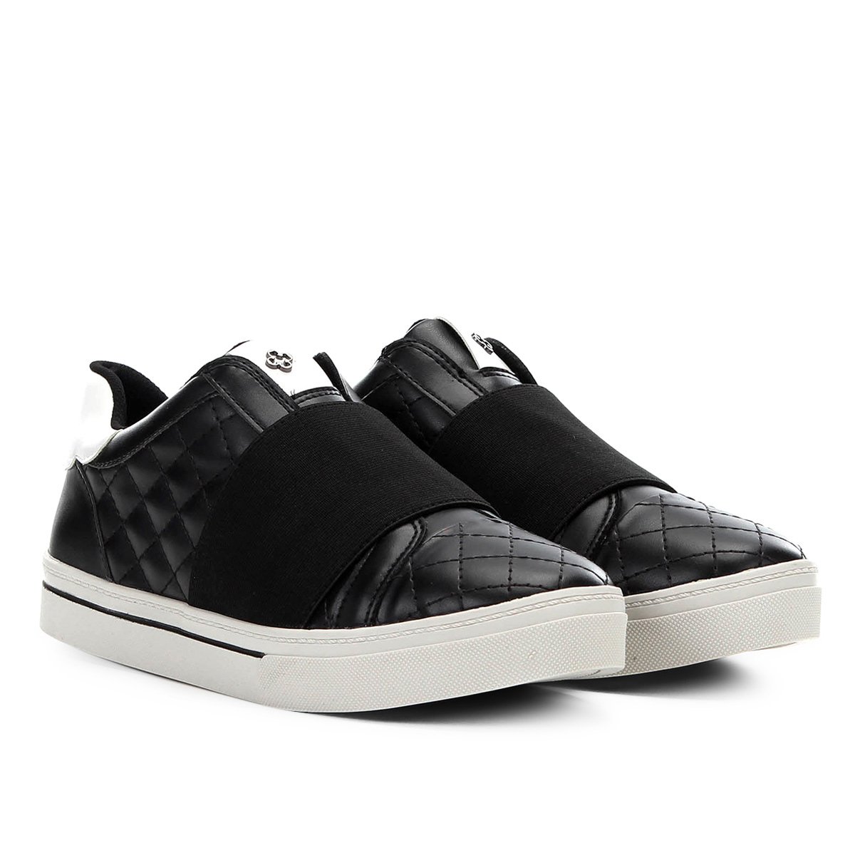 tenis couro preto capodarte