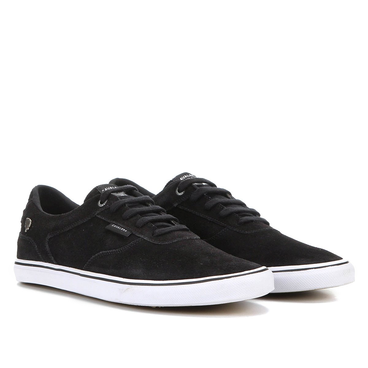 tenis couro cavalera marina