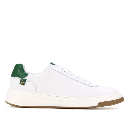Tênis Couro Colcci Montado Lorenzo Masculino - Branco Menor preço em Tênis Couro Colcci Montado Lorenzo Masculino - Branco