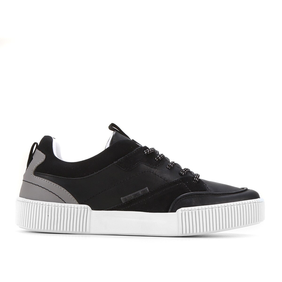 Tênis Couro Colcci Tony Masculino - Preto | Netshoes