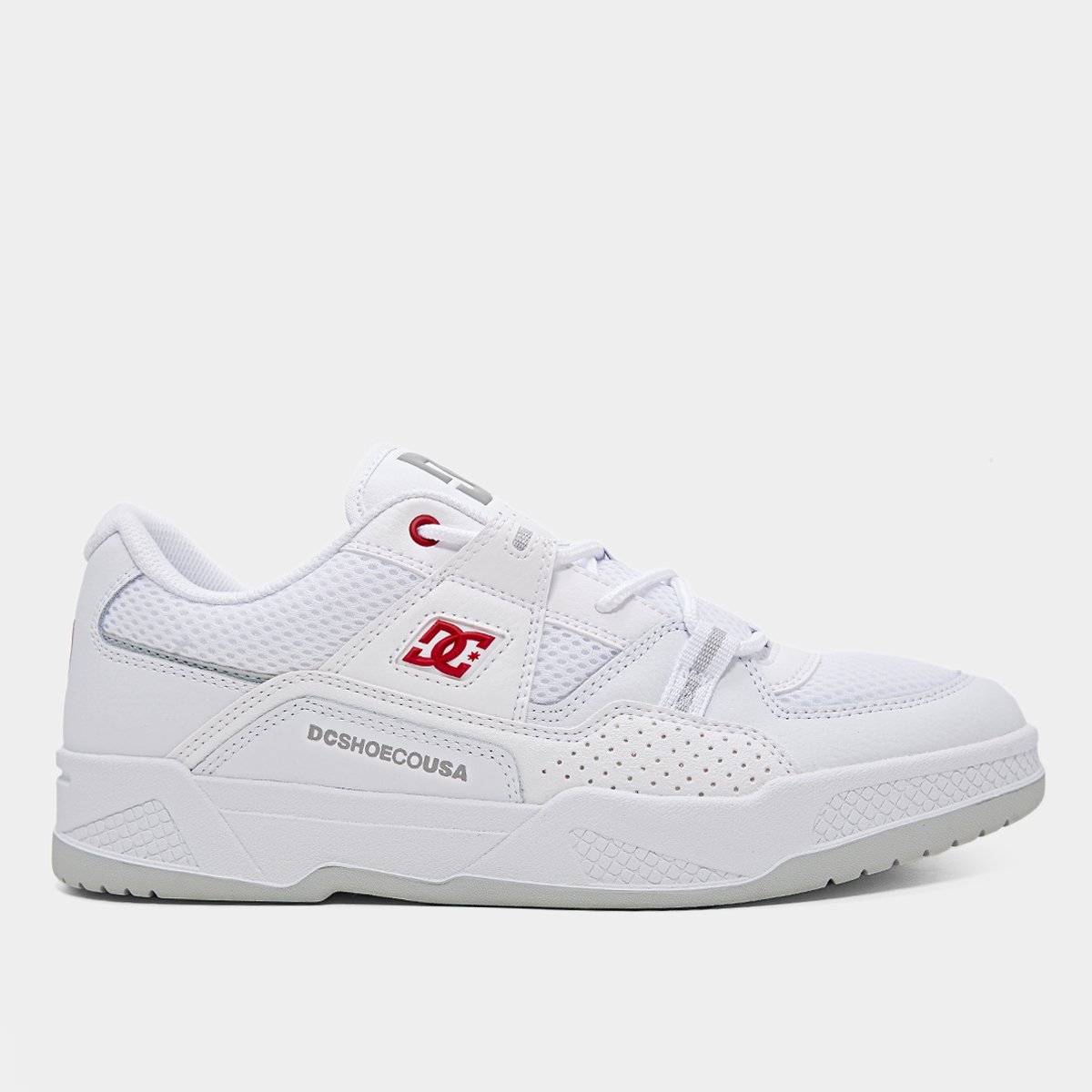 Tênis Couro DC Shoes Construct Masculino Menor preço em Tênis Couro DC Shoes Construct Masculino