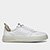 Tênis Couro Democrata Denim Casual Masculino - Branco