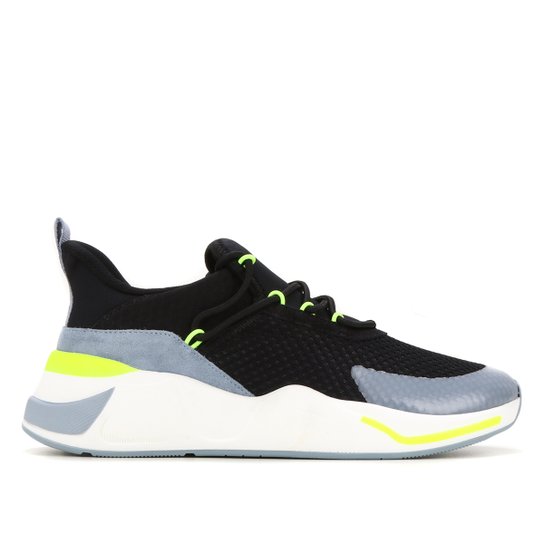 Tênis Couro Fiever Beat Masculino - Preto Menor preço em Tênis Couro Fiever Beat Masculino - Preto