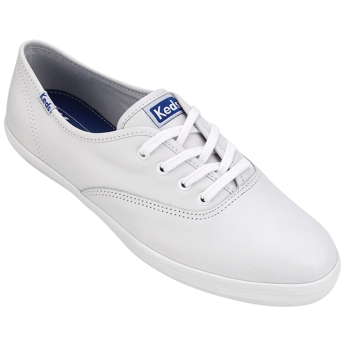 Tênis Couro Keds Champion Feminino Branco Netshoes