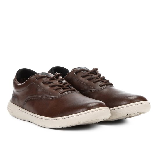Tênis Couro Kildare Skin Masculino - Marrom Menor preço em Tênis Couro Kildare Skin Masculino - Marrom