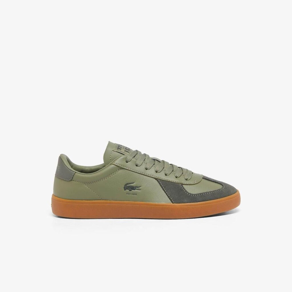 Tênis Couro Lacoste Baseshot Pro Masculino
