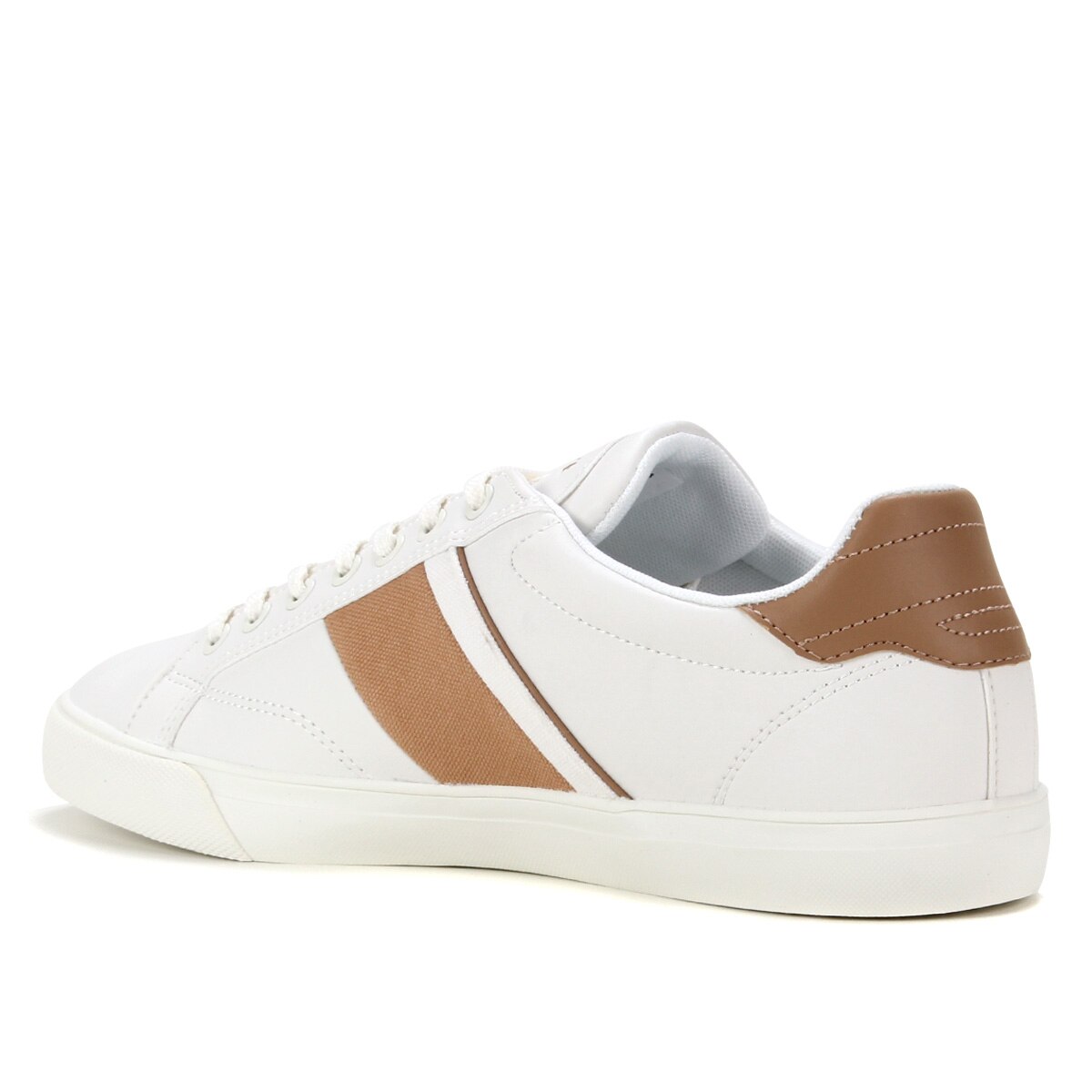 Tênis Couro Lacoste Fairlead Masculino - Branco+Bege | Netshoes