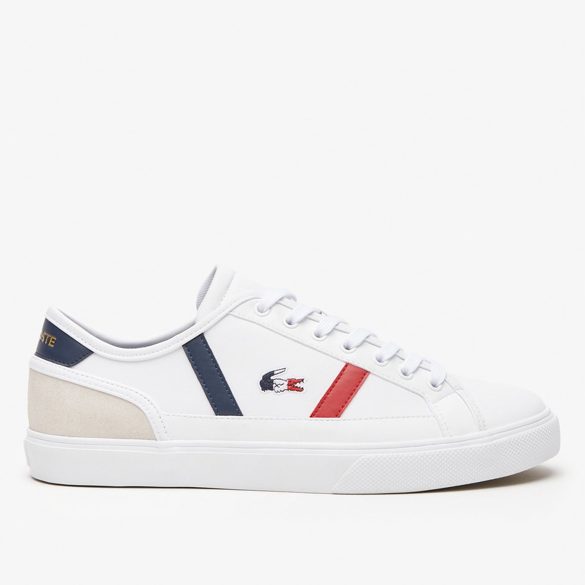 Tênis Couro Lacoste Sideline Pro Masculino Menor preço em Tênis Couro Lacoste Sideline Pro Masculino