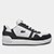 Tênis Couro Lacoste T-Clip Masculino - Branco+Preto