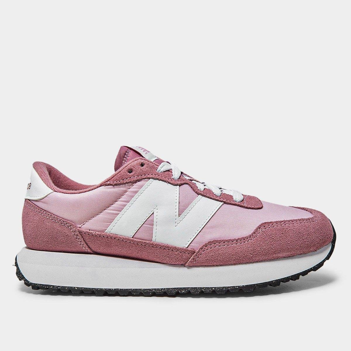 Sapatos New Balance 247 Rosa E Branco Tenis New Balance 247