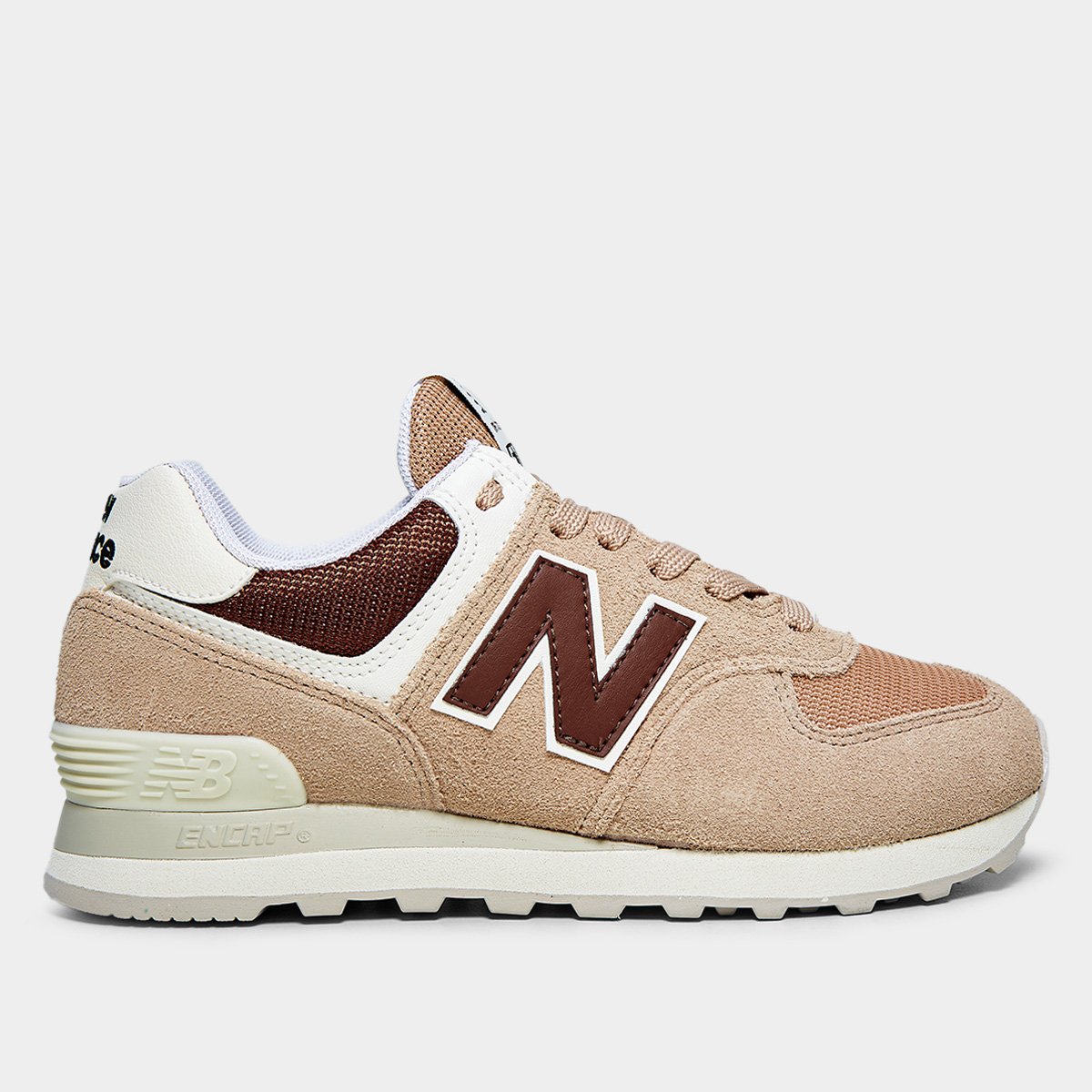 Tênis Couro New Balance 574 V'2 Feminino