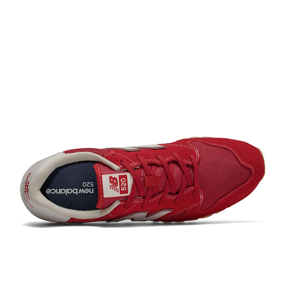 new balance 520 vermelho