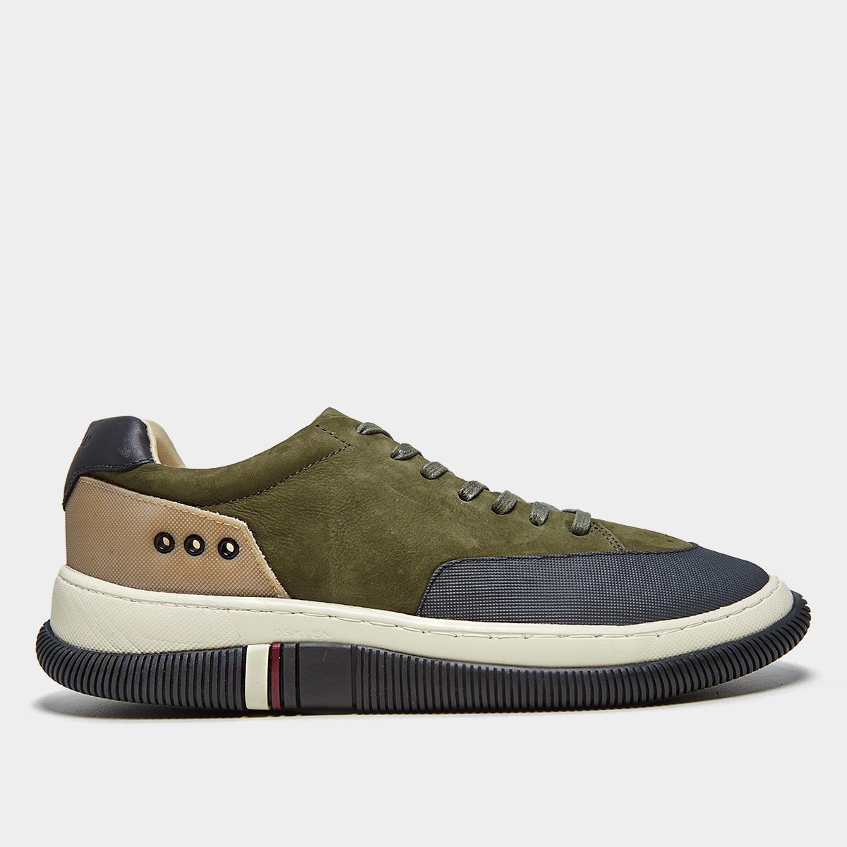 Tênis Couro Osklen Hybrid Masculino Verde Militar Netshoes