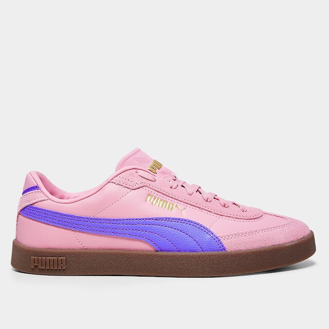 Tênis Couro Puma Club II Era - Rosa | Netshoes